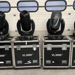 4x Spot movinglight Varilite, VL3000 Spot