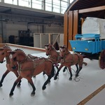 4-span met huifkar “U.S. cavalry”