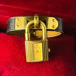Hermès dames padlock horloge – Goldplated Kelly model
