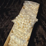 Japanse parels (11mm) uit oud juweliersvoorraad