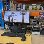 Computer met beeldscherm en handscanner Hp, Z210