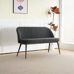 Eetkamer bankje 130 cm, Black, 2025