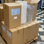9x Rollen luchtkussenfolie , Sealed-Air