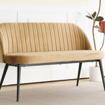 Eetkamer bankje 130 cm, Brown light, 2025