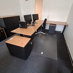 Bureau opstelling Inofec, beuken