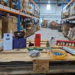 Partij spirituele items op 4x pallet
