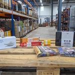 Partij spirituele items op 4x pallet