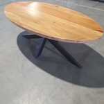 Ovale mango eettafel 200×100 Starfurn, 2025