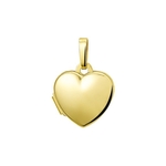 Marie-CelesteThe Jewelry Collection Medaillon Hart Geelgoud 14 Krt