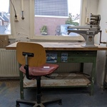 Werkbank v.v. hand felsmachine Landis, 2253