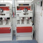 Schoenmaker schuur/slijpmachine Flexam, SB85, bouwjaar 2004