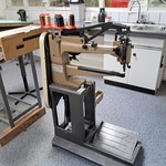Handbediende naaimachine Textima, bouwjaar 1988