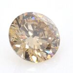 Diamant – 1.46 carat champagne gekleurde diamant (gecertificeerd)