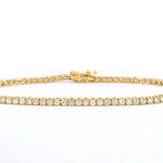Gouden armband met diamanten 2.30 carat
