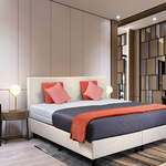 Boxspringcombinatie M-Ray, Valencia, Beige