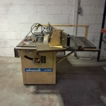 Zaagtafel verrijdbaar Scheppach, ts 4000, Geel, 1990