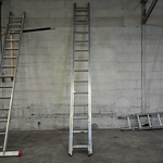 Uitschuifbare ladder 2×14 treeds, Altrex