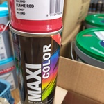 60 x Spuitlak Maxicolor, ral 3000 rood