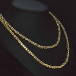 Goud collier