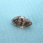 Diamant – 0.49 carat champagne gekleurde marquise diamant (gecertifice