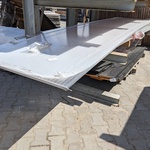 7x Ca. 18 m2 Polycarbonaat