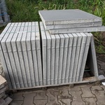 Ca. 8 m2 Line indigo grey