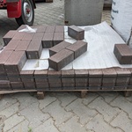 Ca. 3 m2 Betonklinkers bruin zonder facet