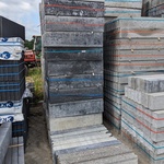 Ca. 273x Betonbanden Antraciet