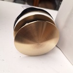 2x Afvoerplug, Gessi, brushed brass