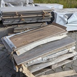 Ca. 38x Houtmotief tegels meerdere formaten