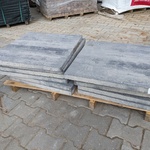 Ca. 4 m2 Betontegel nero grey  h2o