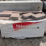 Ca. 7 m2 Betontegel tremico oud bont