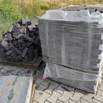 Ca. 15 m2 Donker gebakken stenen Wienerberger