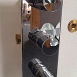 Inbouw bad/ douche thermostaat Wiesbaden, chroom