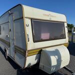 Caravan, Tabbert , 4500, crème-wit, 1980