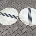 2x verkeersborden