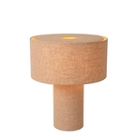 Lucide Leeroy Tafellamp 1xE27 Taupe