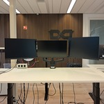 3x Beeldscherm HP, E24i G4