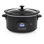 Tristar VS3920 Digital Slowcooker  4.5L volume Keramische binnenpan Zw
