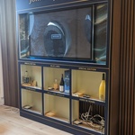 Wandmeubel “Johnnie Walker” met beeldscherm