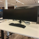 QLED Curved beeldscherm, Samsung, C49RG90SSR, 2019