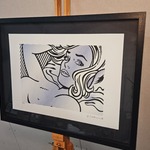 Roy Lichtenstein – Lithograaf – ”Seductive Girl” in nieuwe lijst