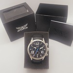 Aviator Traveller chronograaf pilotenhorloge – Inclusief doos