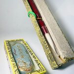 Vintage Aziatische calligraphy – Inksteen + penseel