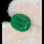 Natuurlijk emerald – 7.74ct, Groen
