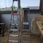 Werktrap met keukentrap o.a. Altrex