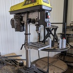 Kolomboormachine Ryobi, RDP102L, bouwjaar 2020