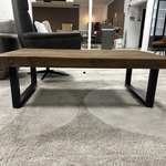 Robuust salontafel, eiken