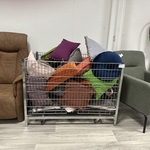 Bak met kussens, By-boo/ Coco Maison/ Countryfield, meerkleurig