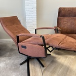Relaxfauteuil 2 motorig, Xooon, rood